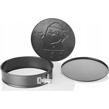 Forma na pečení Livarno forma na pečení, forma na dort 26 cm, motiv Mikuláš, vyměnitelné dno