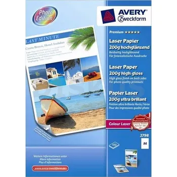 Kancelářský papír Kancelářský papír Avery-Zweckform formát A4, 200 g/m², 100 listů