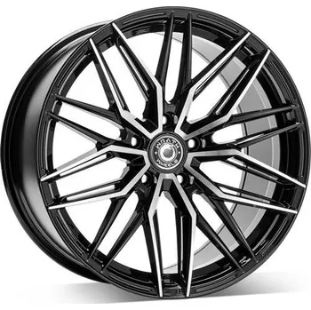 Alu kolo WRATH ALLOY WHEELS Alu Kola WRATH ALLOY WHEELS WF-9 9.5x18 5x120 ET40 Black Polished 74.1