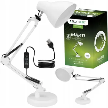 Lampička LED Stolní Lampa Školní Rýsovací Nastavitelná pro učení