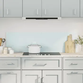 Kuchyňské prkénko vidaXL Kuchyňské panely 2 ks bílé 70 x 50 cm tvrzené sklo