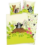 Bavlněné povlečení Herding "Krtko", 135/200+80/80