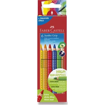 Pastelka Pastelky Faber-Castell Jumbo Grip - 6 barev