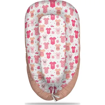 Hnízdečko pro miminko Sablio Hnízdečko pro miminko Růžové oblečky