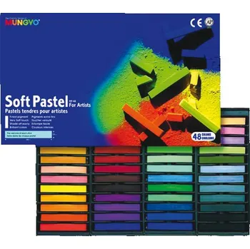 Pastel suchý MUNGYO sada 48 ks