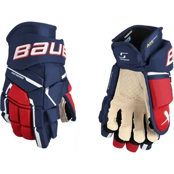 Hokejové rukavice Bauer Rukavice Bauer Supreme M5PRO INT, Barva BKR, Velikost 13 971058