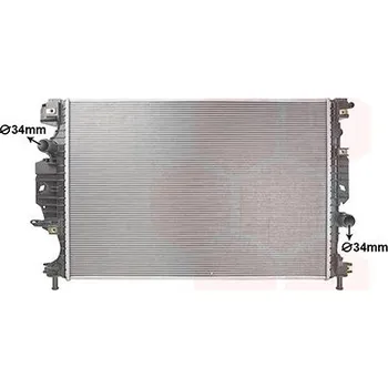 Chladič motoru Chladič, chlazení motoru VAN WEZEL 18012703