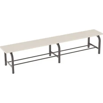 Zahradní lavice Lavice Lada s roštem, 200 cm, hnědá