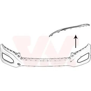 Karosérie Ozdobná / ochranná lišta, nárazník VAN WEZEL 5710581