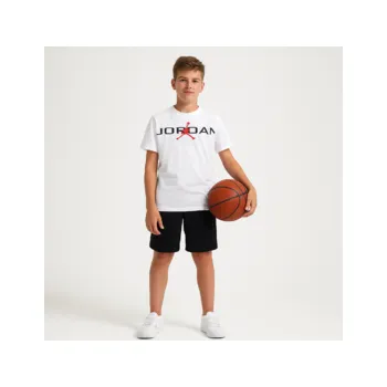 Chlapecké oblečení Jordan mj jd air stretch ss crew tee 163-175 CM