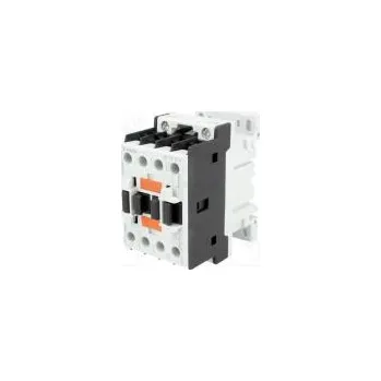 Stykač Stykač 3-pólový Pomocné kontakty NC 24VAC 18A NO x3 DIN BF