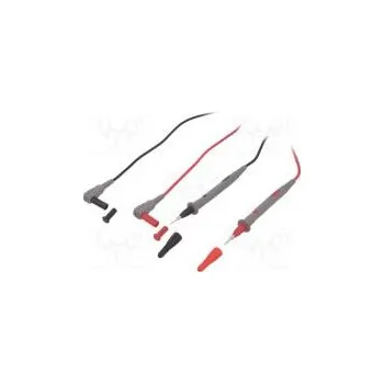 Měřicí kabel Sada měřicích šňůr Umax 1kV Imax 10A Dél 900mm černá,červená