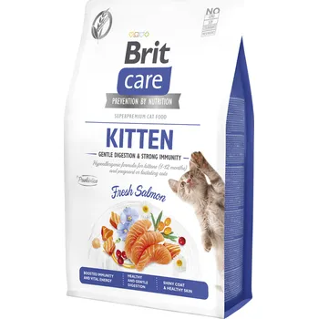 Brit Care Cat GF Kitten G.Digestion&S.Immunity 7 kg - lehce poškozený obal