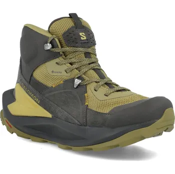 Pánská sportovní obuv Salomon Elixir MID GTX M L47290500 - black/dried herb/southern moss 49 1/3