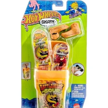 autíčko HOT WHEELS SKATE SKATEBOX S 2 DESKOROLKAMI (2-PACK)