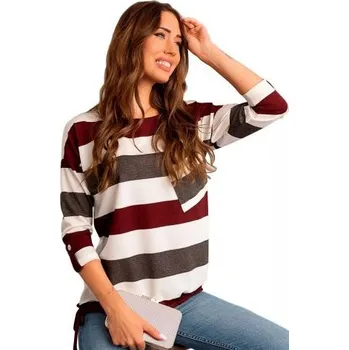 Dámská halenka Dámská halenka 1068/31 HAJDAN bordo (vínová) S