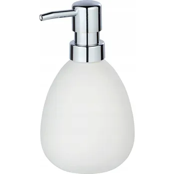 Dávkovač mýdla Ruční dávkovač mýdla stojací Wenko 390 ml bílý