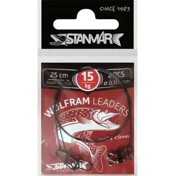 Rybářská šňůra Návazec stan-mar PWDR2515 wolframový 15 kg 25 cm