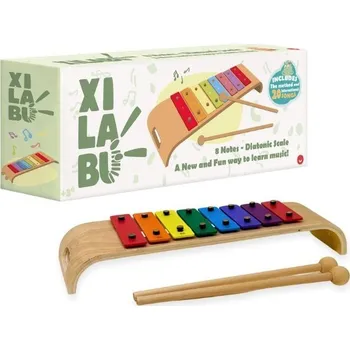 Hudební nástroj pro děti Juegaconmigo Xilabú první xylofon – 8 tónů