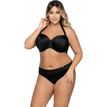 Podprsenka Ava podprsenka bardotka, balkonetka černá velikost 70H