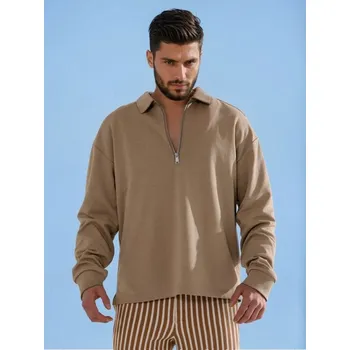 Pánská mikina Sinsay - Mikina s kulatým výstřihem - jiné - 5052O-73X - 5052O-73X-XL