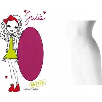 Marilyn Julia bavlněné punčocháče [Barva Bílá, Velikost 104/110]