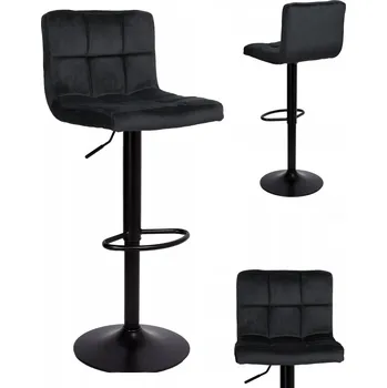 Barová židle Barová Židle | JustSit černá 120 cm látka