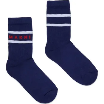 Dětské ponožky Marni MZ42U SOCKS M01813.M00U1 námořnická modř 59X, vel. 30/34