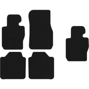 autokoberec Kobercové rohožky Edecor velurové 5 ks