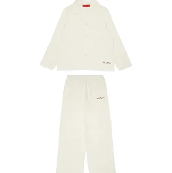 Pánské pyžamo Dětské bavlněné pyžamo MAX&Co. MAXUN2F PYJAMA MX0353.MX057 bílá 00X, vel. 164