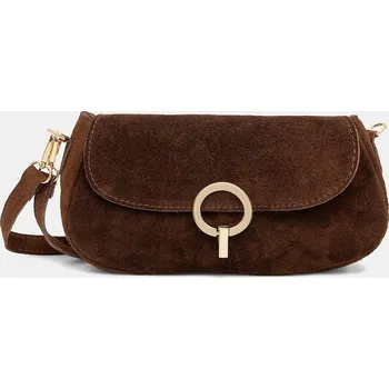 Kabelka Semišová kabelka Answear.LAB 1368.hak hnědá 88X, vel. ONE SIZE