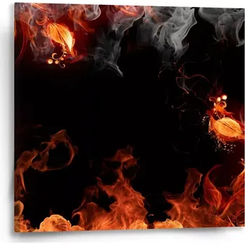Obraz Sablio Obraz Červený oheň - 50x50 cm