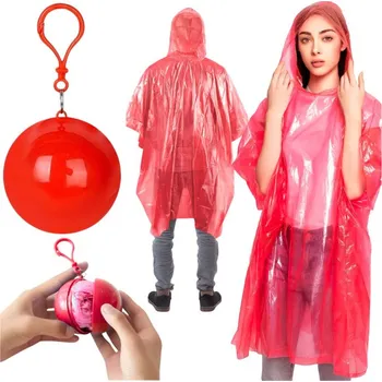 Pláštěnka Červená pláštěnka v kuličce na klíčenku
