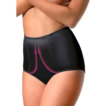 Dámské spodní prádlo Dámské vyšší stahující kalhotky BBL 106 Babell Barva/Velikost: černá / M/L