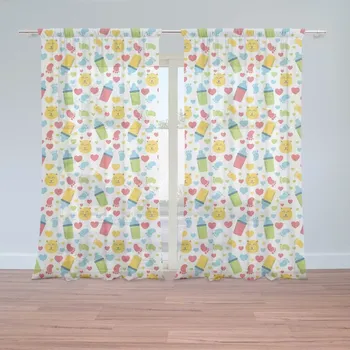 Záclona Sablio Záclony Dětské obrázky: 2ks 150x250cm