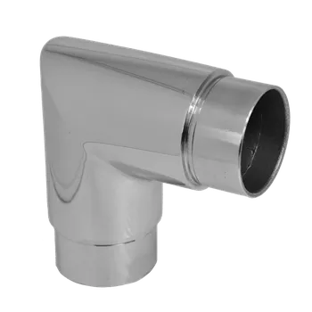 Zábradlí Spojka rohová na trubku ø 42,4 mm, leštěná nerez AISI 304