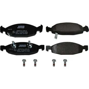 Brzdová destička Sada brzdových destiček, kotoučová brzda JURID 573077J