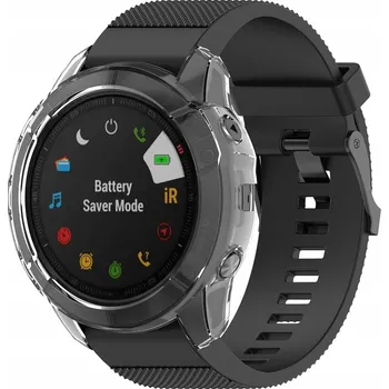 Pouzdro na mobilní telefon Pouzdro Best Accessories 999 pro Garmin Fenix 5X, průhledné