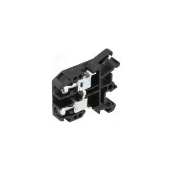 Svorka na lištu 0,5÷10mm2 póly 1 svorky 2 černá Šíř 8mm 690V