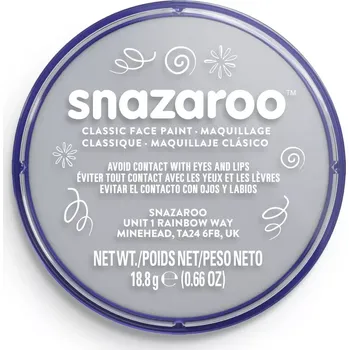 Snazaroo Classic barva na obličej 18 ml, Light Grey
