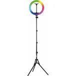 Winner Group - LED RGB Stm stojací lampa se stojan a držákem pro vlog LED/10W/5V
