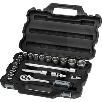 Gola sada GRANIT Sada nástrčných klíčů BLACK EDITION 1/2" - 20 dílů