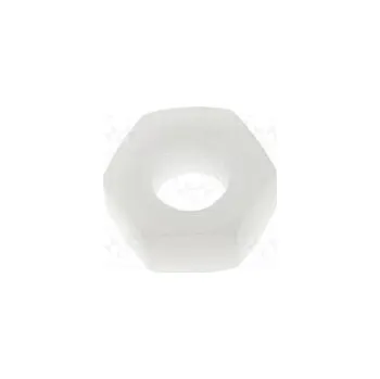 Matice Matice šestihranná M4 polyamid H 3,3mm 7mm