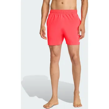 Dámské plavky ADIDAS Plavecké šortky 13 cm XS BÍLÁ|ČERVENÁ