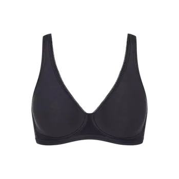 Podprsenka Dámská podprsenka Basic+ Soft Bra - BLACK - černá 0004 - SLOGGI BLACK 75A