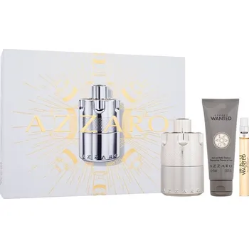 Pánský parfém Azzaro Wanted Dárková sada EDP 100 ml, miniaturka EDP 10 ml a sprchový gel 75 ml