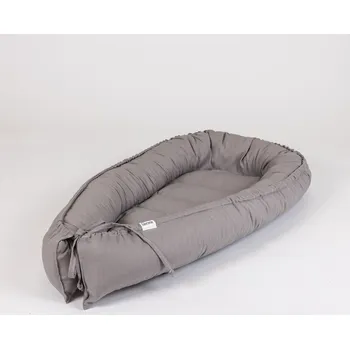 Hnízdečko pro miminko Tulimese Hnízdečko lněné lišejníkové VARIANTY PROVEDENÍ HNÍZDEČKA: HNÍZDEČKO SAMOSTATNÉ