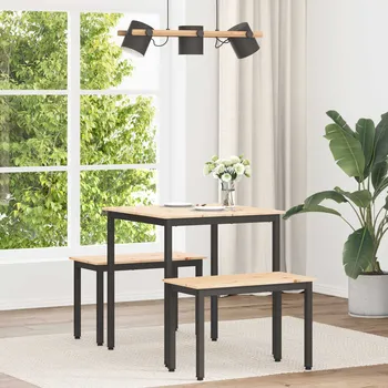 Jídelní stůl Přírodní 70 x 70 x 75 cm Masivní borové dřevo