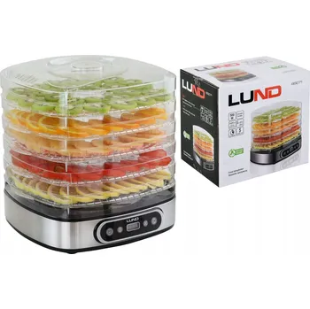 Sušička potravin SUŠIČKA POTRAVIN NA HOUBY OVOCE ZELENINY BYLINKY 500W S ČASOVAČEM LUND
