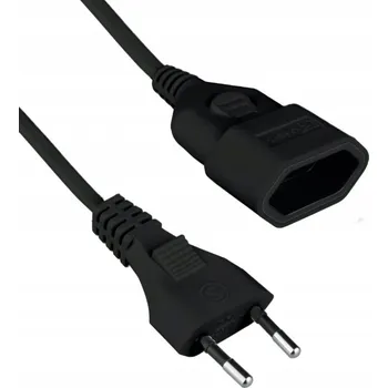 Napájecí kabel Prodlužovací Kabel jednoduchý DPM 5 m 1 ks zásuvka černý
